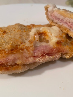 Una foto de Mini cachopo de lomo al airfryer