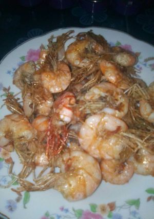 Foto resep Udang goreng ala kadar
