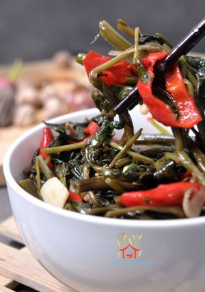 Foto resep Cah kangkung tauco
