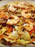 Shrimp and Chicken Pancit Canton