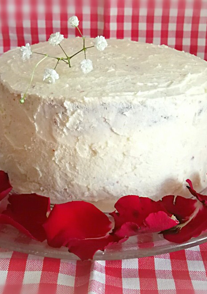 Una foto de Tarta Red Velvet Vegana