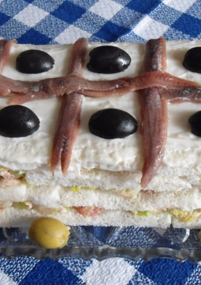 Una foto de Pastel vegetal