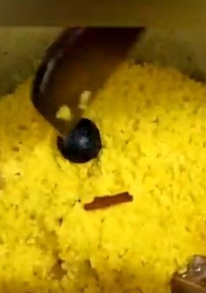 صورة لوصفة أرز المشويات بتاع المطاعم 🍚🍚