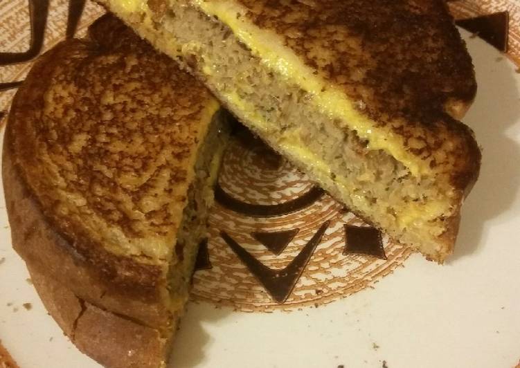 Simple Way to Prepare Perfect Tuna Patty Grilled Cheese
