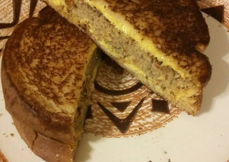 Recipe of Favorite Tuna Patty Grilled Cheese