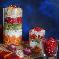 Sabudana khichdi Trifle A picture of Sabudana khichdi Trifle.