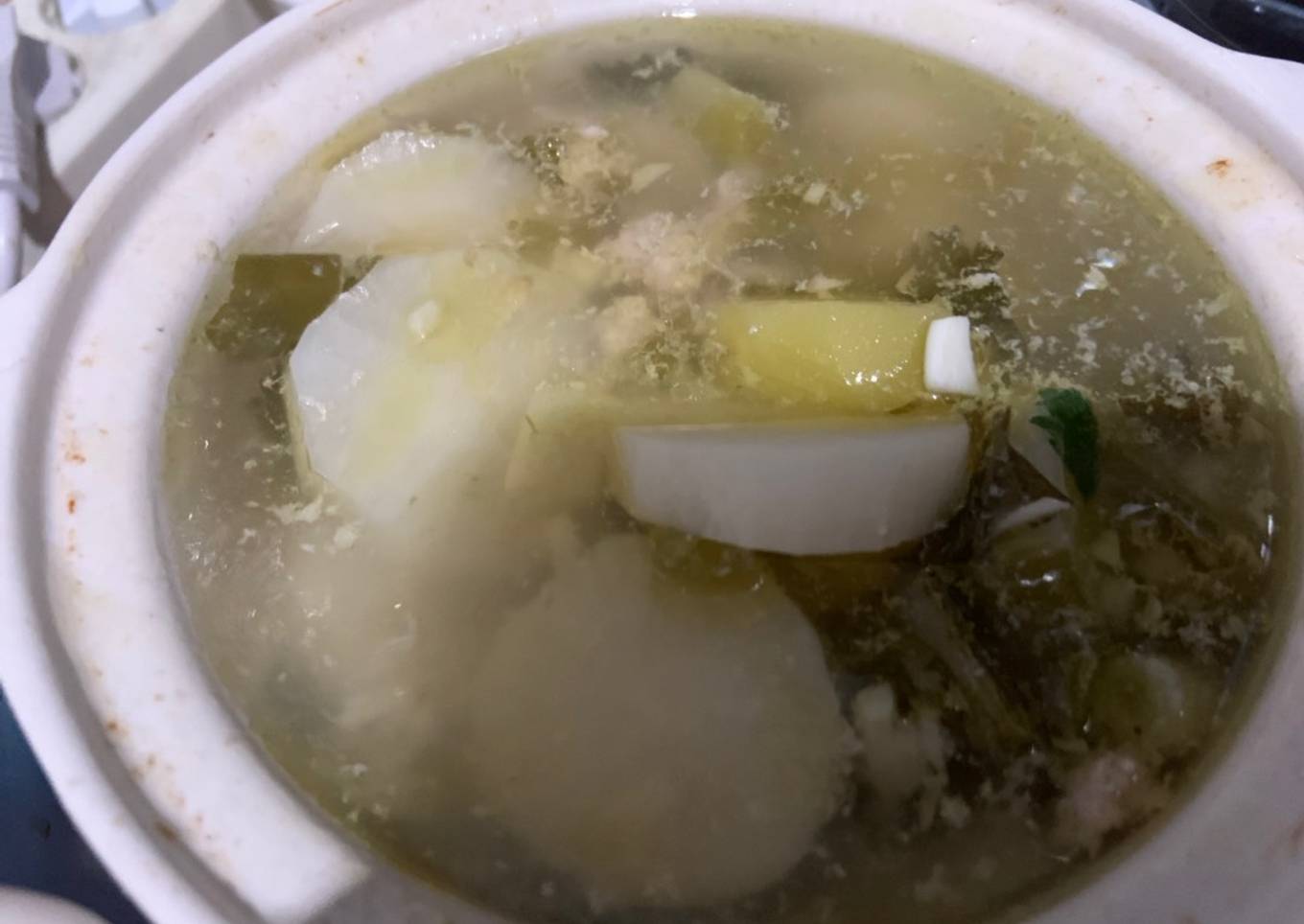 MPASI 12 bulan, SOP LOBAK AYAM