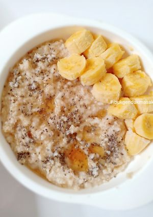 Foto resep Oat Bananey (Banana+Honey)