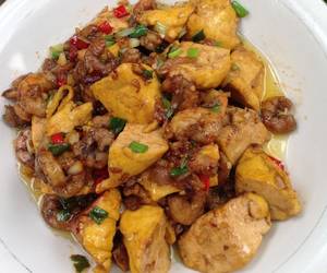 Resep Unik Tahu Kuning Udang Saus Tiram Sedap