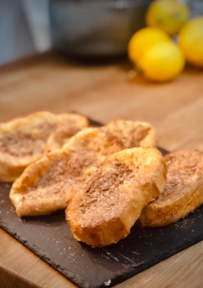Una foto de Torrijas al horno muy fáciles