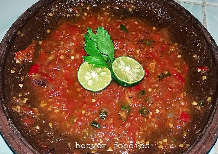 Resep Sambal Tomat Jeruk Limau, Bikin Ngiler