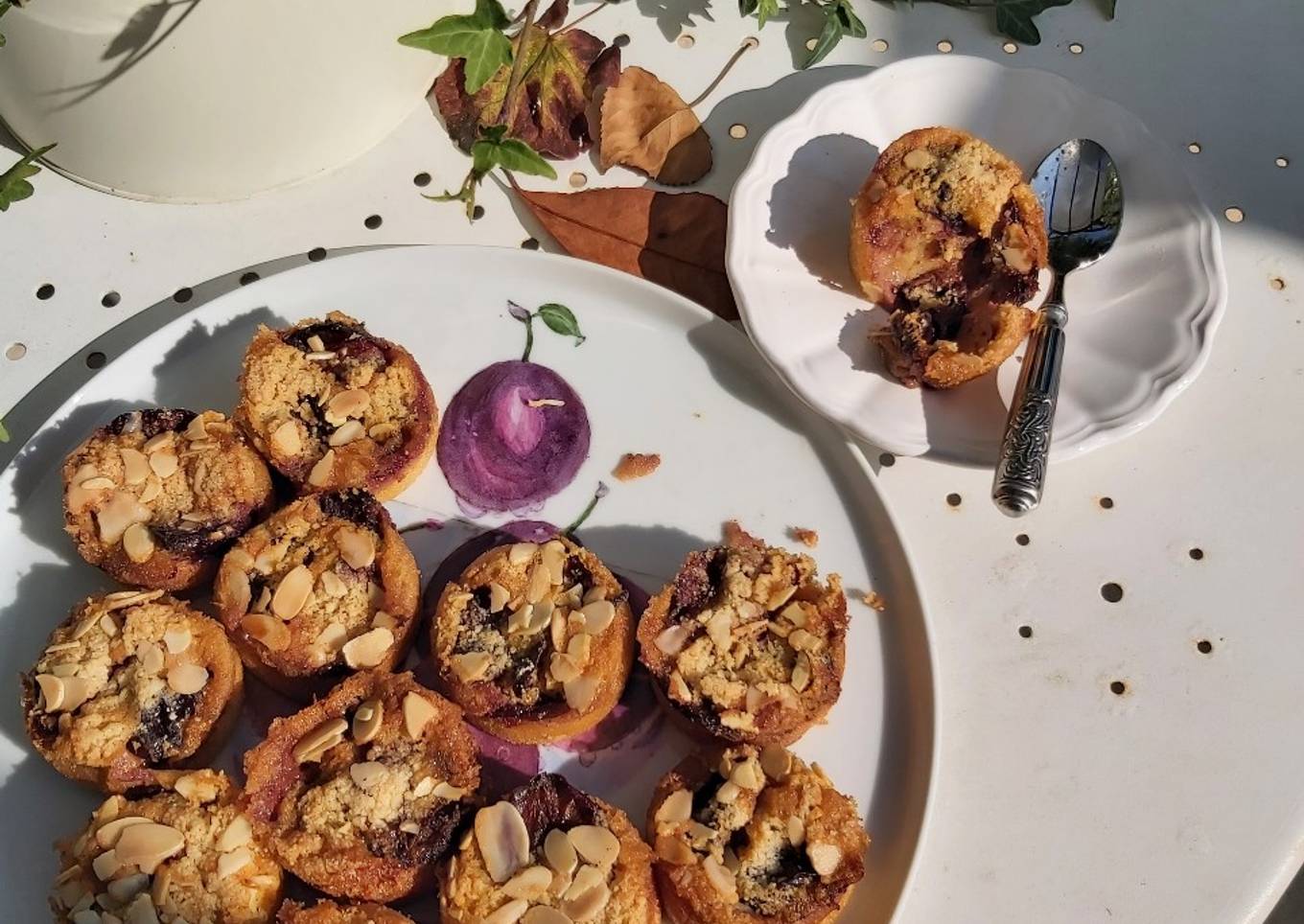 Moelleux aux Quetsches d'Alsace et à la cannelle