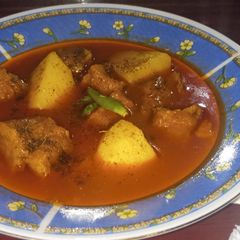 Beef Aloo Gosht A picture of Beef Aloo Gosht.