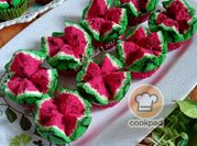 Gambar apam red velvet