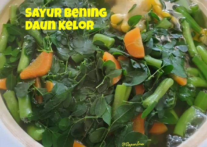 Resep Sayur Bening Daun Kelor Oleh Dapur Ima Cookpad 1217