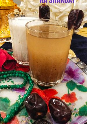 A picture of Nabeez khajor ka sharbat.