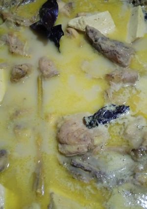 Foto resep Opor ayam no santan (with Fiber Creme)
