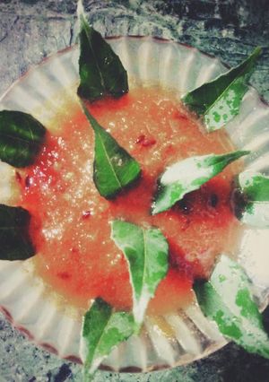 A picture of Tamatar ki khati mithi chutney.