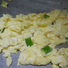 Scrambled eggs A picture of Scrambled eggs.
