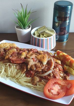 Foto resep Spageti Bolognese