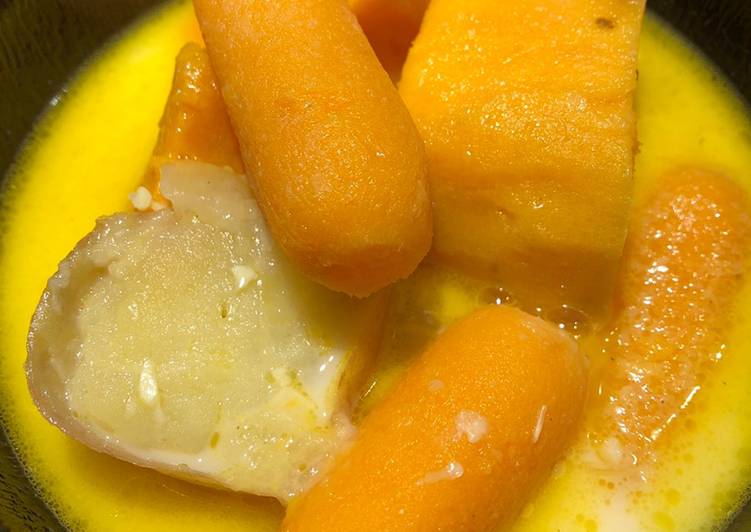 Recipe of Homemade Creamy Sweet Potato 🍠 Veggie Soup 🍜