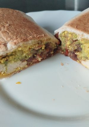 Una foto de Burrito de tofu revuelto