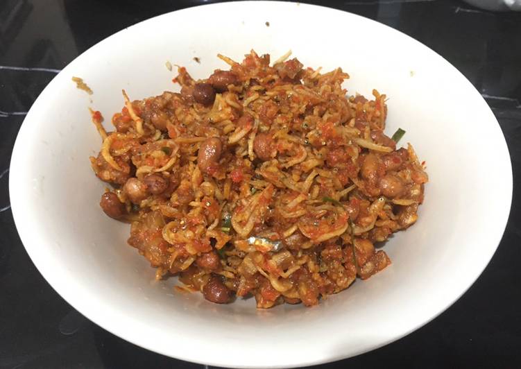 Cara Gampang Menyiapkan Sambal Teri Tempeh Kacang Anti Gagal