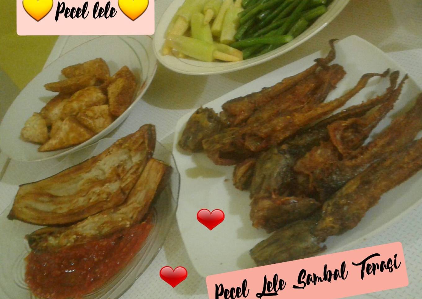 Pecel Lele Sambal Terasi Endulllll
