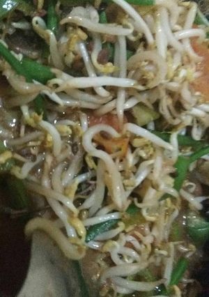 Foto resep Tumis toge tauco pedas