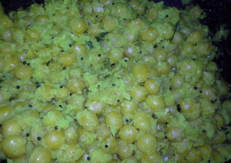 How to Make Any-night-of-the-week Peas Masala sundal