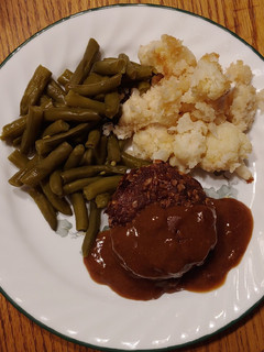 A picture of Onion Meatloaf Muffins.