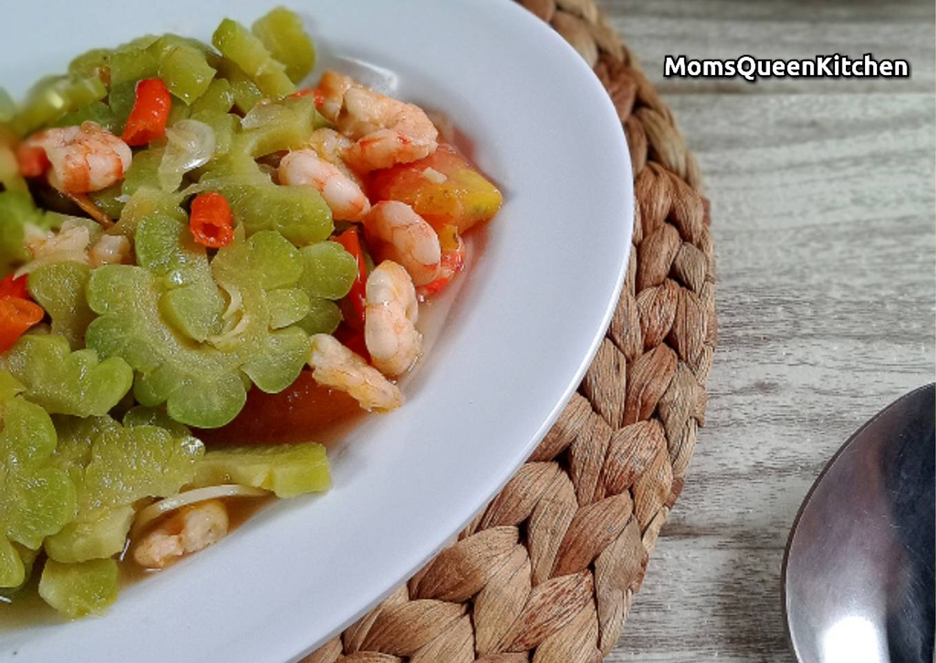 Tumis Pare udang