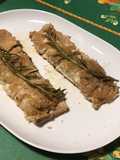Barracuda a l anis,gingembre et romarin frais