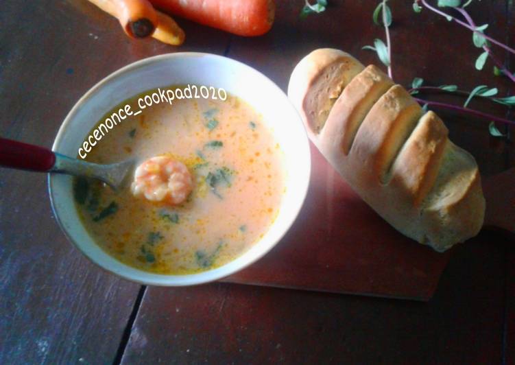Resep Sup Wortel Udang yang Bisa Manjain Lidah