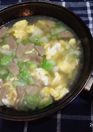 Foto resep Sup telur