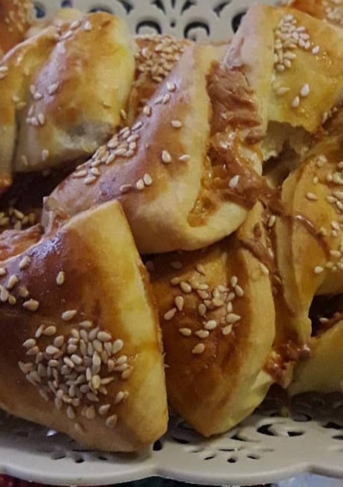 Сирні палочки з кунжутом