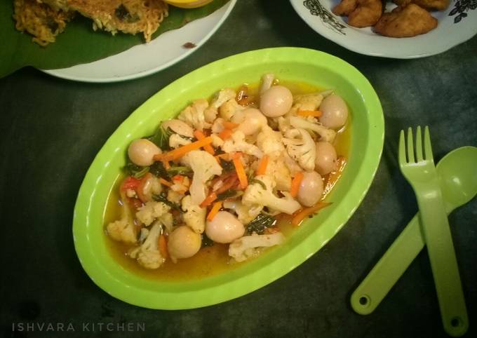 Resep Tumis Kembang Kol Telur Puyuh Oleh Mama Queen Cookpad