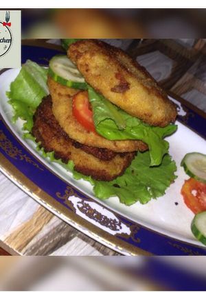 A picture of Plantain sandwich recipe by Khabs kitchen.