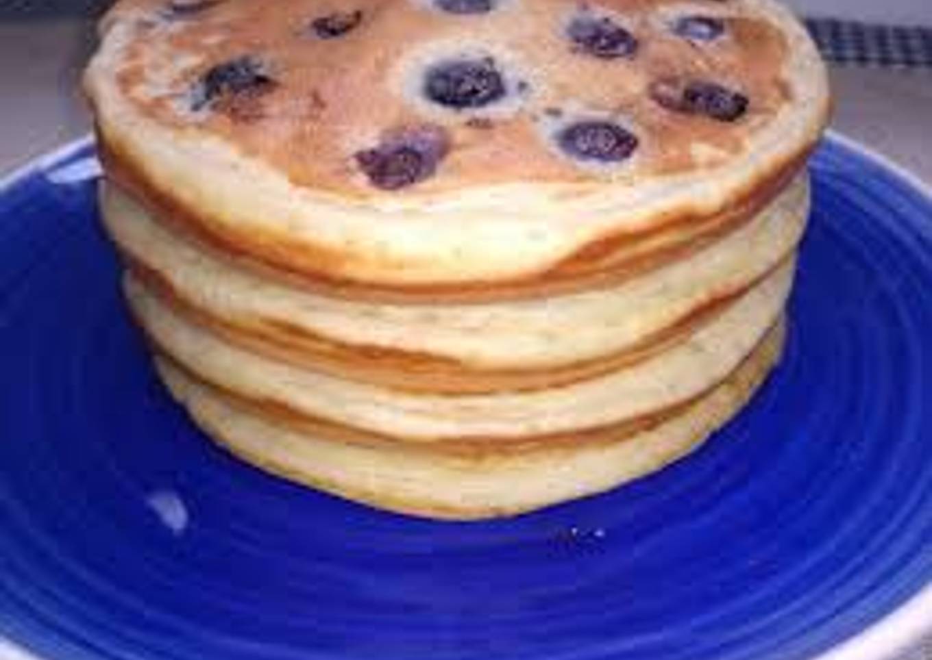 Tortitas de arándanos