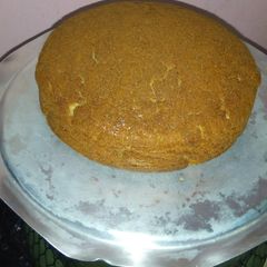 A picture of Banana cake (using the mawe tatu technology).