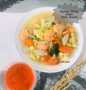 Langkah Mudah untuk Membikin Resep Capcay udang bakso kuah kental yang Enak Banget Anti Ribet, Mantap Sekali