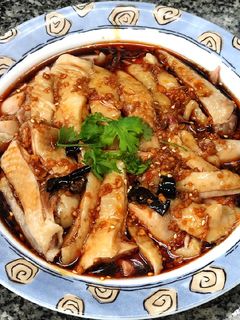 รูปของ ไก่ต้มซูวีราดน้ำมันพริกเสฉวน