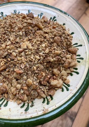 A picture of Walnut dukkah.