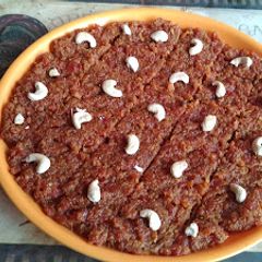 A picture of Instant carrot burfi.