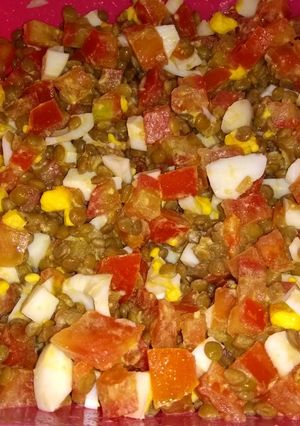 Una foto de Ensalada nutritiva❣️