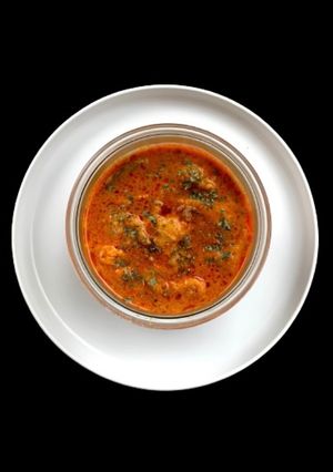 A picture of Zucchini Parmigiana Bolognese in Microwave Jar Cooking.