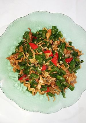 Foto resep Kress mie kacang panjang
