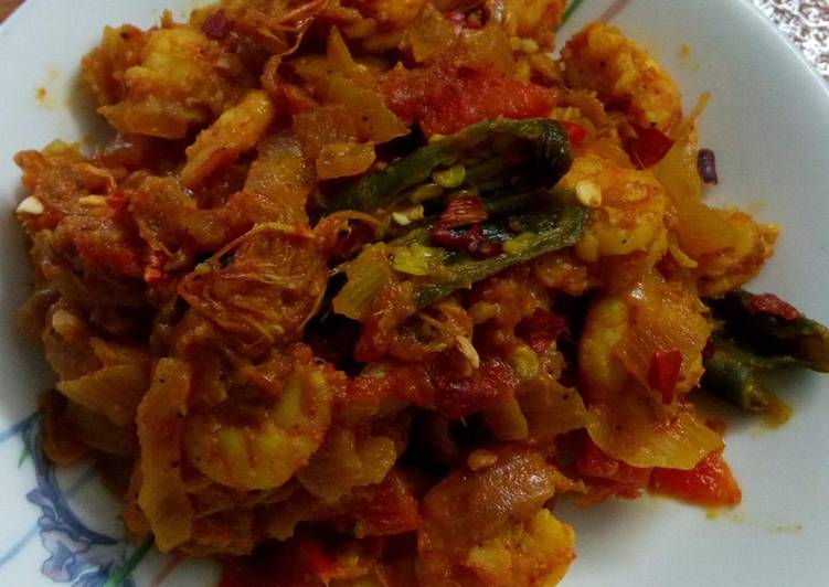 How to Prepare Quick Oil free roasted prawn