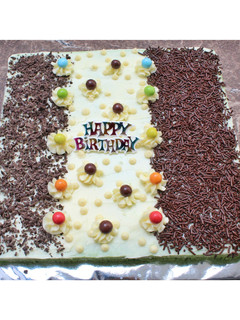 Foto resep Simple Birthday Cake (Basic Bolu Pandan)