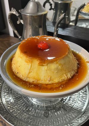 Una foto de Flan de Huevo en Airfryer …